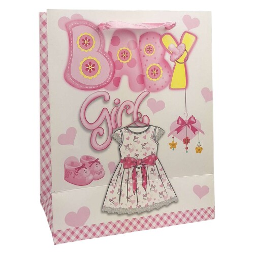 Sacola para presente papel 14,5x15cm boy e girl Sacola para presente papel 14,5x15cm boy e girl