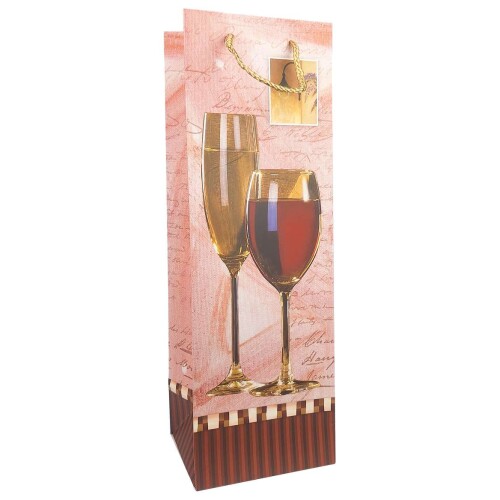 Sacola para presente papel 36x12cm vinho Sacola para presente papel 36x12cm vinho