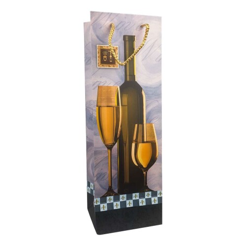 Sacola para presente papel 36x12cm vinho Sacola para presente papel 36x12cm vinho