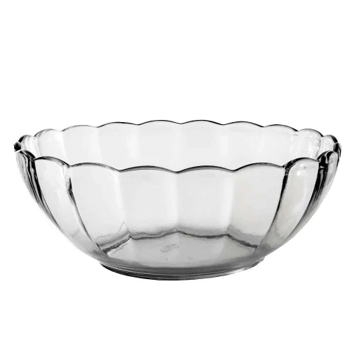 Saladeira de vidro transparente 1600ml sortidas