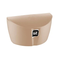 Saleiro plástico 500ml capuccino Uz Utilidades