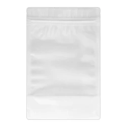 Saquinho plástico zip fosco 13x20cm com 100 unidades Saquinho plástico zip fosco 13x20cm com 100 unidades