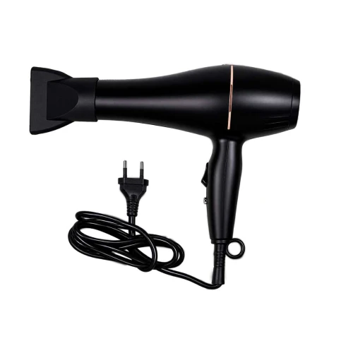 Secador de cabelo profissional 220v e 1800w preto (v) Secador de cabelo profissional 220v e 1800w preto (v)