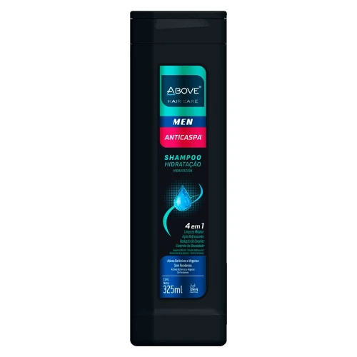 Shampoo masculino anticaspa 4 em 1 325ml Above
