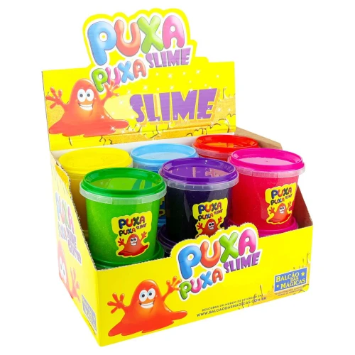 Slime puxa puxa 180g sortidas Balcão das Mágicas