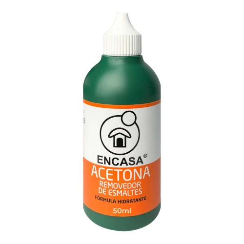Solução removedora a base de acetona 50ml pacote com 12 Encasa