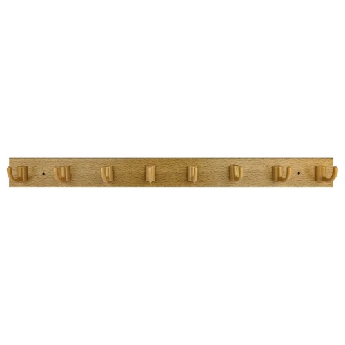 Suporte para parede MDF com 08 ganchos 50x4,8cm dupla face Rio Tijucas