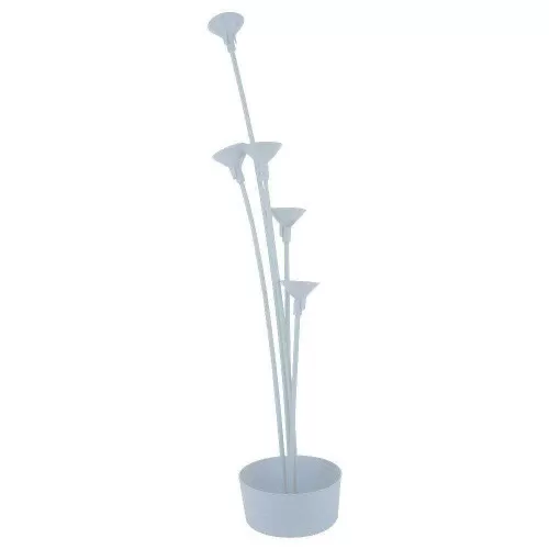 Suporte plástico para balão com 05 unidades sortidas
