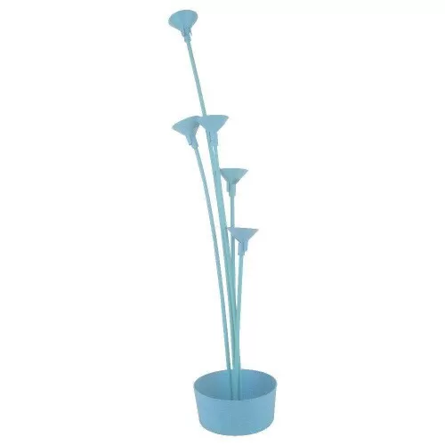 Suporte plástico para balão com 05 unidades sortidas