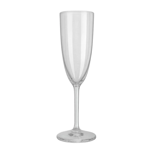 Taça acrílica para champagne 180ml cristal Tritec Taça acrílica para champagne 180ml cristal Tritec