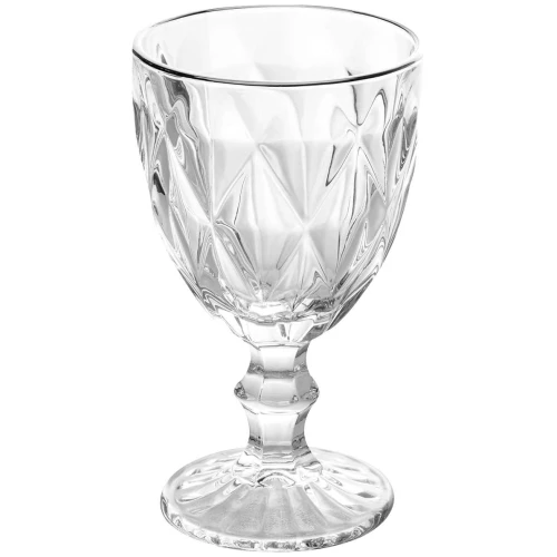 Taça de vidro 330ml Diamante Clear 2181