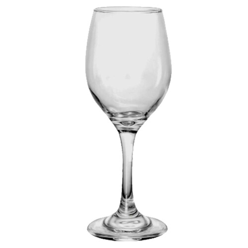 Taça vidro vinho roma 330ml com 6 unidades