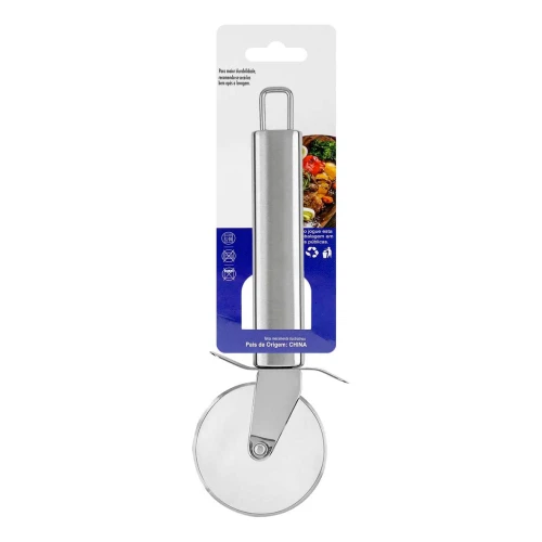 Talher cortador de pizza inox 20cm Aliança