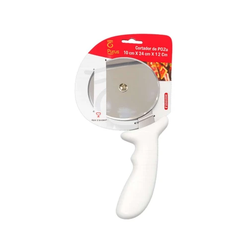Talher cortador de pizza inox 24x10cm