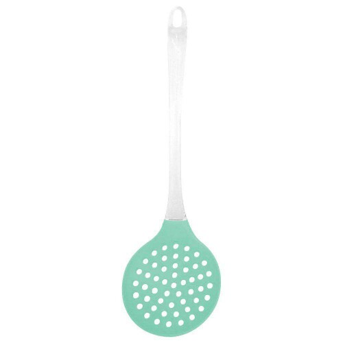 Talher escumadeira de silicone cabo acrílico sortidos