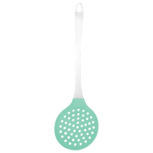 Talher escumadeira de silicone cabo acrílico sortidos