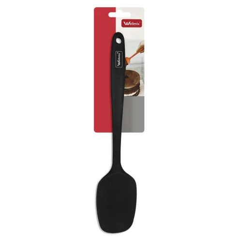 Talher espátula de silicone 27cm preta Wellmix