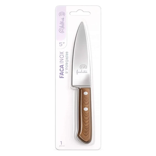 Talher faca de cozinha 24cm inox 5 cabo plástico Talher faca de cozinha 24cm inox 5 cabo plástico