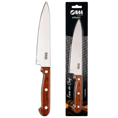 Talher faca de cozinha 32cm inox 8 Talher faca de cozinha 32cm inox 8
