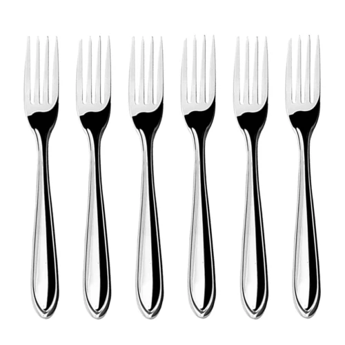 Talher garfo refeição inox com 6 unidades Talher garfo refeição inox com 6 unidades