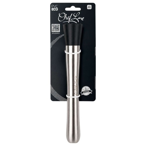 Talher socador macerador inox 20,5cm profissional Talher socador macerador inox 20,5cm profissional