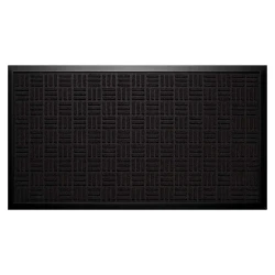 Tapete capacho 88x58cm preto 6898
