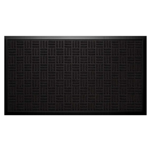Tapete capacho 88x58cm preto 6898