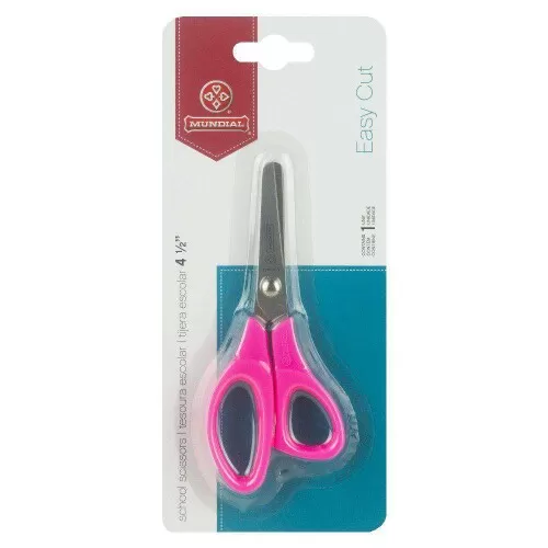 Tesoura escolar creative colorida 11cm Mundial Tesoura escolar creative colorida 11cm Mundial