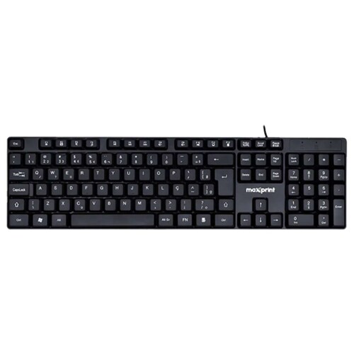Teclado multimidia usb officeeasy preto