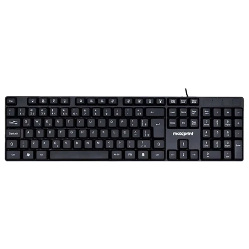 Teclado multimidia usb officeeasy preto