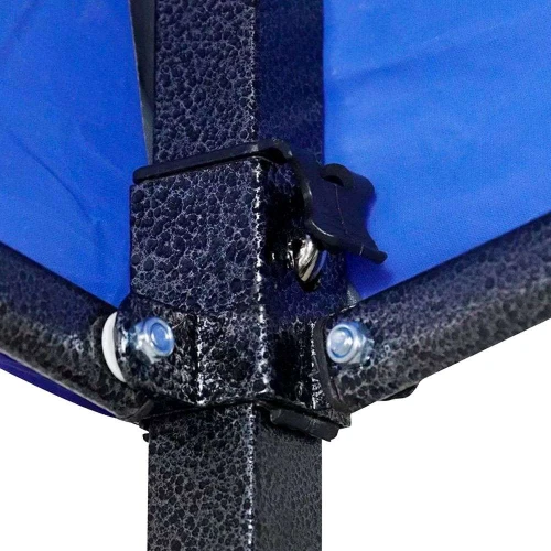 Tenda gazebo vermelha articulada com regulagem Bel