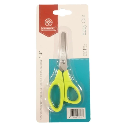 Tesoura escolar creative colorida 11cm Mundial