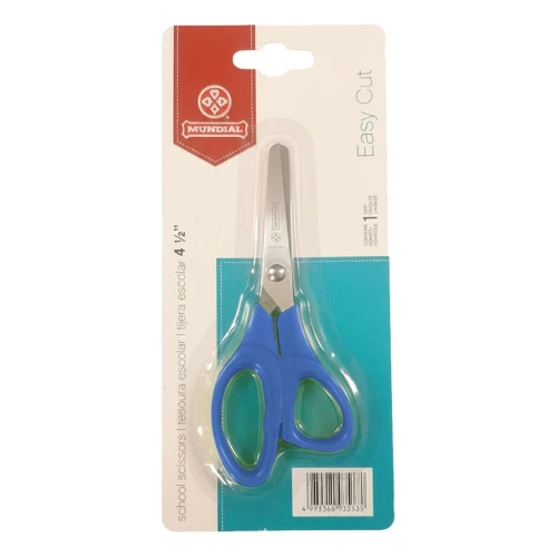 Tesoura escolar creative colorida 11cm Mundial