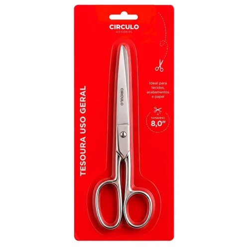 Tesoura mulriuso inox 8 20,5cm Tesoura mulriuso inox 8 20,5cm