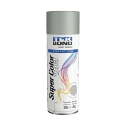 Tinta spray uso geral 350ml alumínio Tek Bond