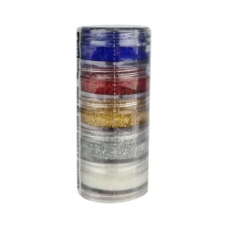 Tinta facial gliter com 5 cores 4g Colormake