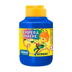 Tinta guache 250ml azul turquesa Acrilex
