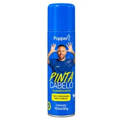Tinta spray para cabelo 150ML azul fluor neymar jr
