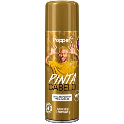 Tinta spray para cabelo 150ML dourado fluor neymar jr