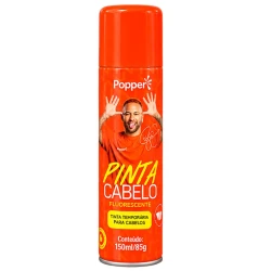 Tinta spray para cabelo 150ML laranja fluor neymar jr