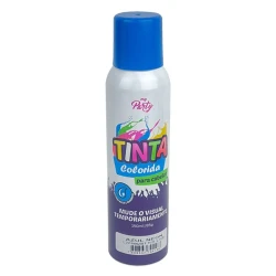 Tinta spray para cabelo 150ml azul neon