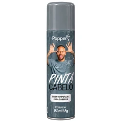 Tinta spray para cabelo 150ml prata fluor Neymar Jr