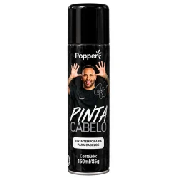 Tinta spray para cabelo 150ml preto fluor Neymar Jr