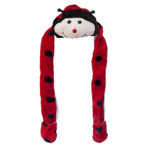 Touca de pelucia infantil bichinhos sortidos
