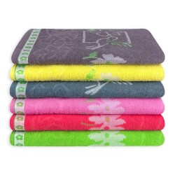 Toalha de banho 75x150cm Amanda sortidas Engotex