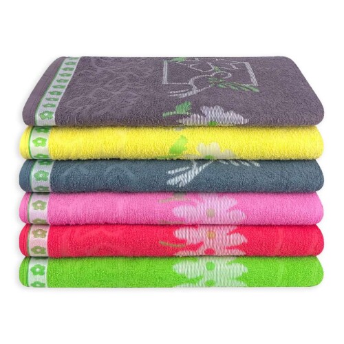 Toalha de banho 75x150cm Amanda sortidas Engotex