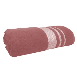 Toalha de rosto 44x70cm toscana rosa