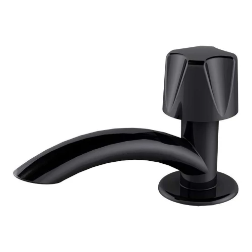 Torneira plástica para lavabo 1/2 preta Durín
