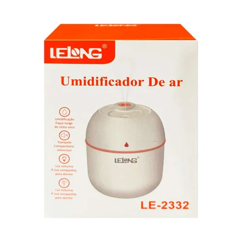 Umidificador de ambiente com luz noturna usb Lelong