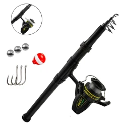 Vara para pesca de fibra de vidro 160cm